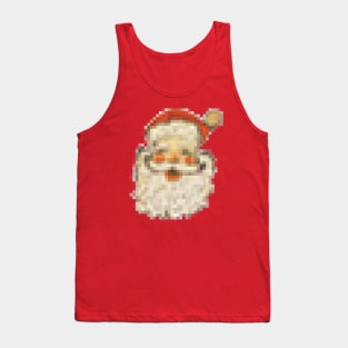 Vintage Pixel Santa Tank Top